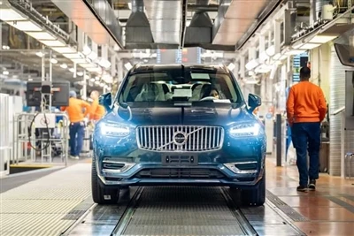 Volvo Cars đạt mức tăng trưởng hai chữ số về doanh số bán lẻ trong quý 1, như...