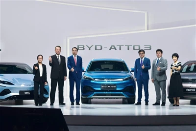 BYD giành được gần 3% thị phần tại thị trường xe điện Nhật Bản trong nửa đầu năm